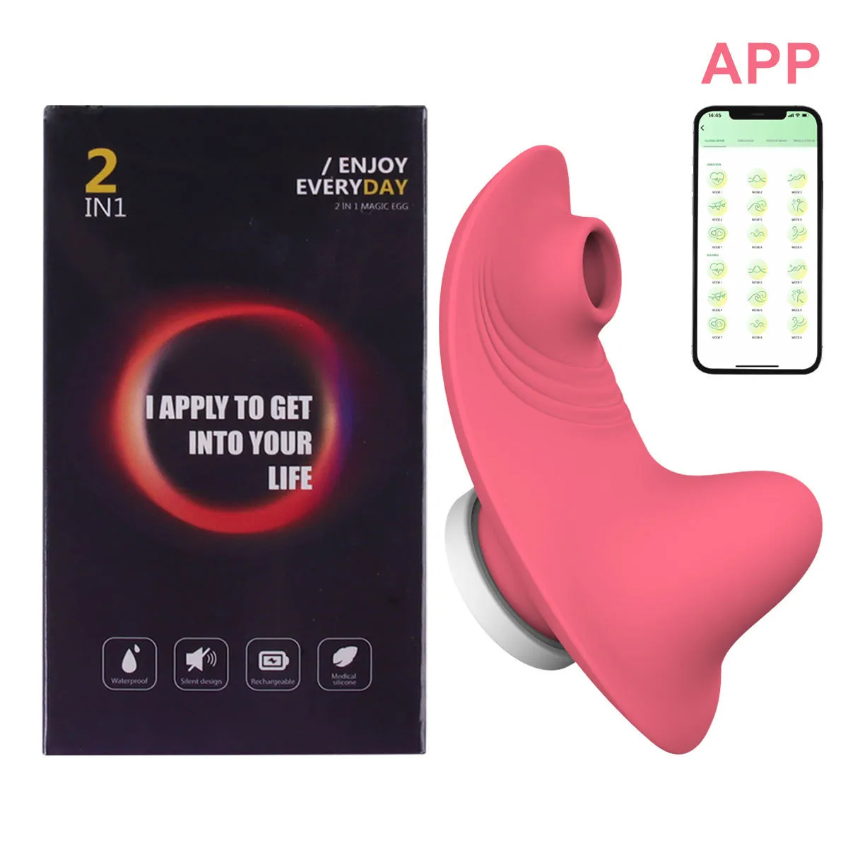 À la recherche d'un mini vibromasseur portable pour les femmes Clitoris  Sucker App Bluetooth Télécommande Vibro Sur Culotte Sexy Adultes Sex Toys  Stimulateur