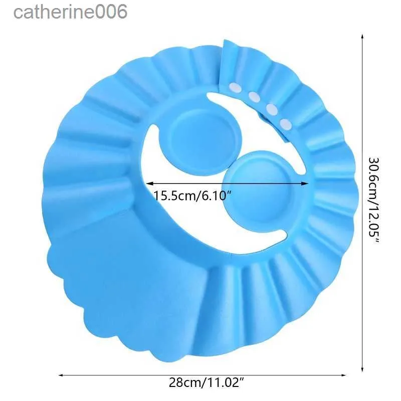 Touca de banho para bebê, touca de banho para cabeça, viseira, shampoo, banho para proteção, touca de banho para criança, bebê, criança D7WFL231111