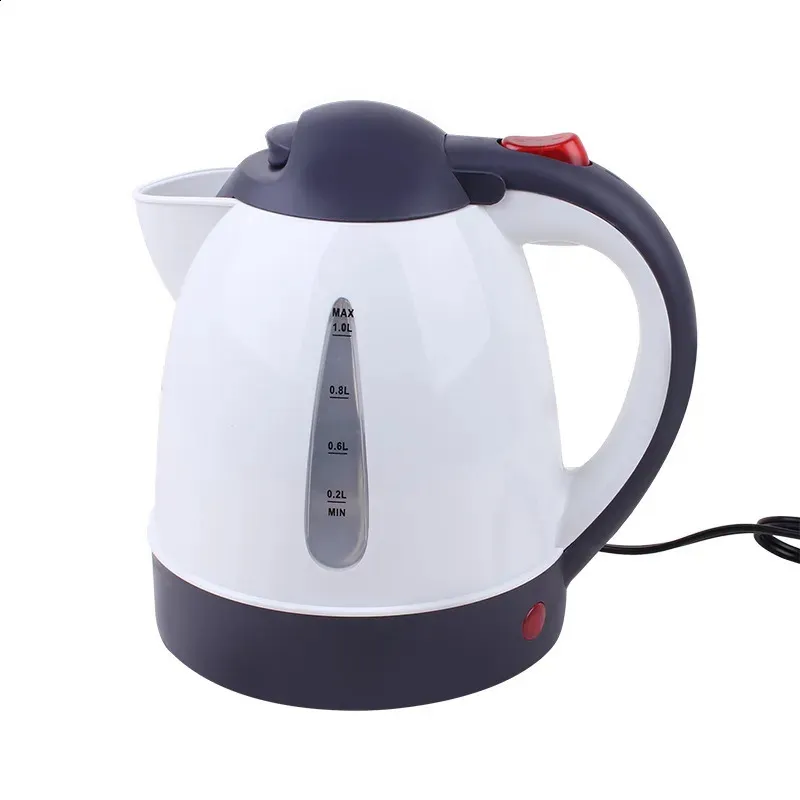 Vattenflaskor Portable Car Kettle Wholesale Big Truck 12V24V Electric Cigarette Tändare gör te kokande kopp 1000 ml 231109