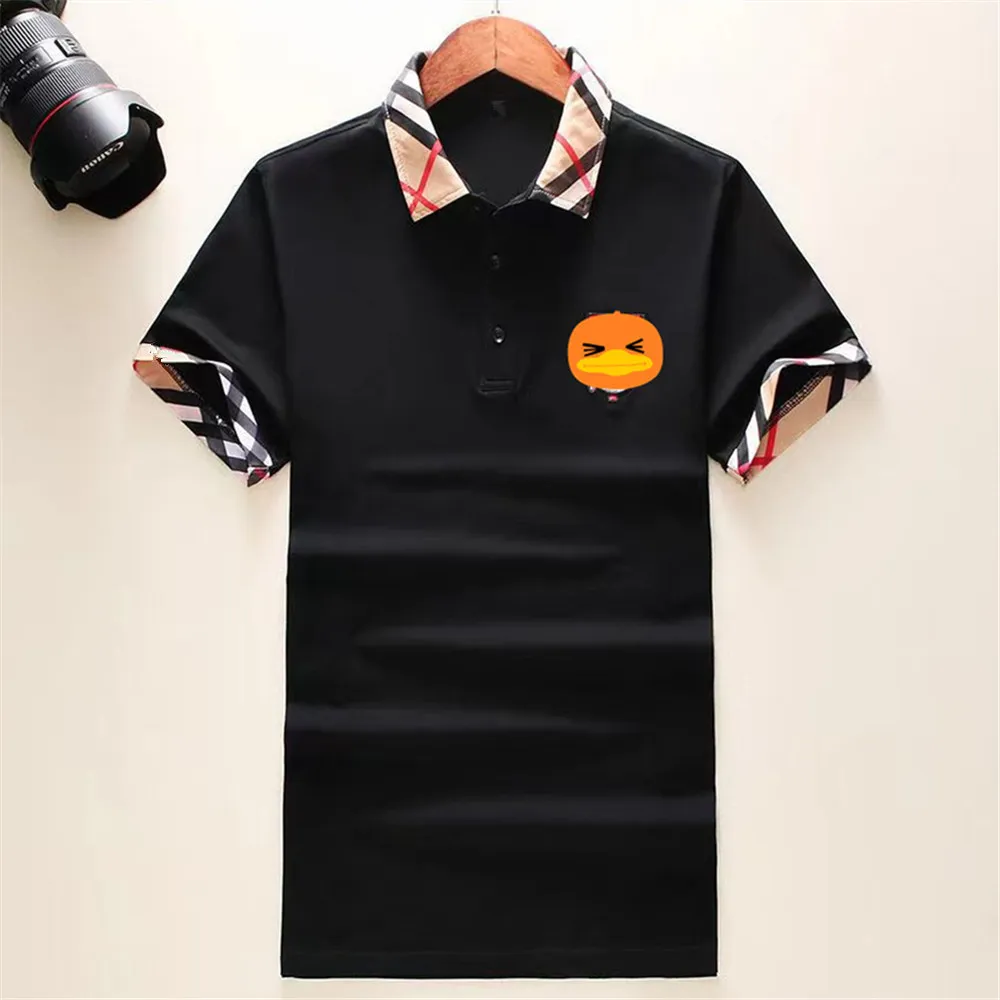 Designer Polo Mens Shirt Shirts For Men Designer Cotton Short Sleeve Breattable Work Polos Stylist Men kläder Plus Size Mode 3XL