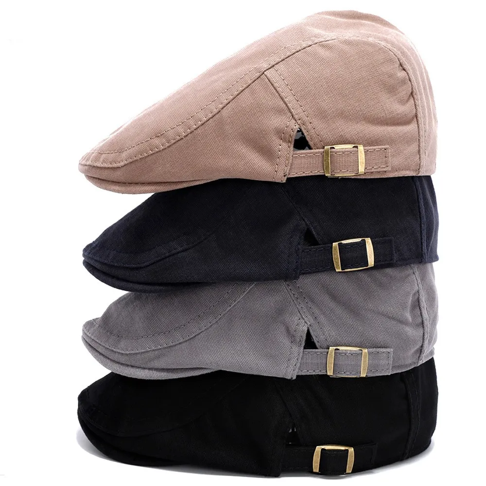 Berets Mężczyzna vintage retro szczyt czapki malarz malarz czapka na zewnątrz bawełniany swobodny lato literacki kapelusz newsboy klasyczny stałe artystyczne kapelusze brytyjskie beret boina bc588