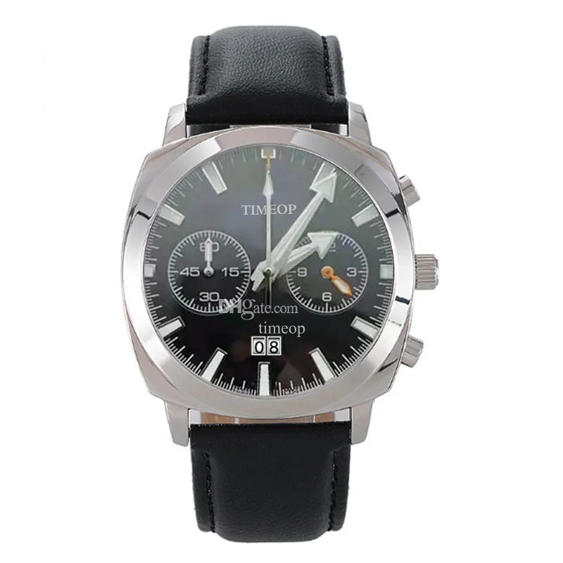 Męski luksus zegarek pomarańczowy japońskie kwarcowe zegarki dla mężczyzn 600 m sportowe chronograf 007 Montre de Luxe DesignerWatches
