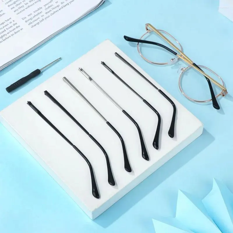 Sunglasses Frames 1Pair Metal Eyeglasses Temple Arm Replacement Spectacle Leg Ear Grip Hook For Reading Glasses Myopia Eyewear