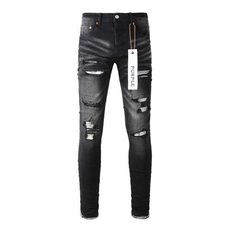 Purple Brand Jeans American High Street Noir Vintage Diffusion en direct915ppvc8pvc8X1NN