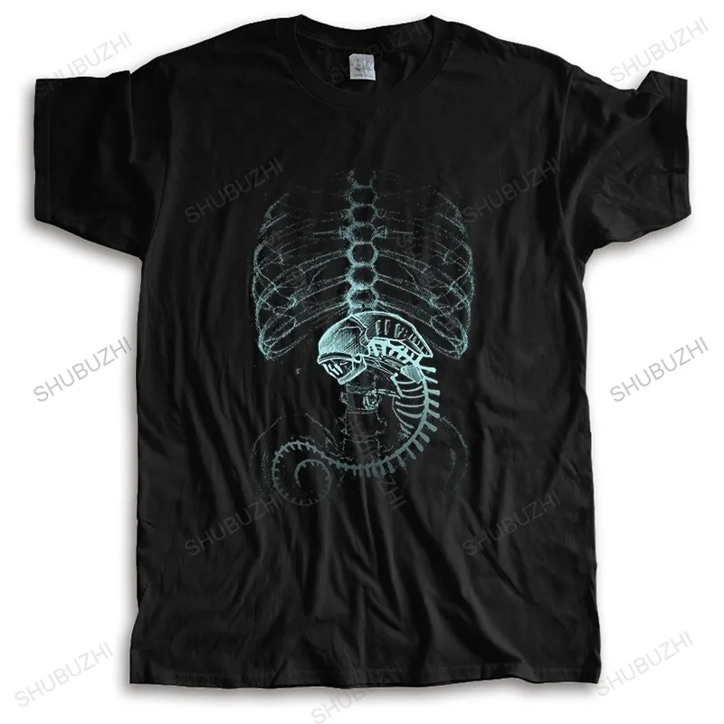 Mäns T-shirts Fashion Men's Animal Xenomorph Men's T-shirt Svart Ankomst T-shirt Män sommargåva varumärke Kläder 230410