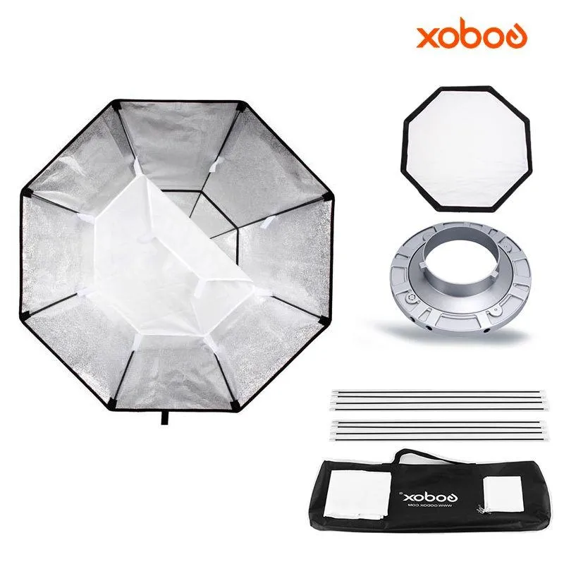 Freeshipping Professional Octagon Softbox 95 cm 37 "com montagem Bowens para estúdio de fotografia Strobe Flash Light Vlout