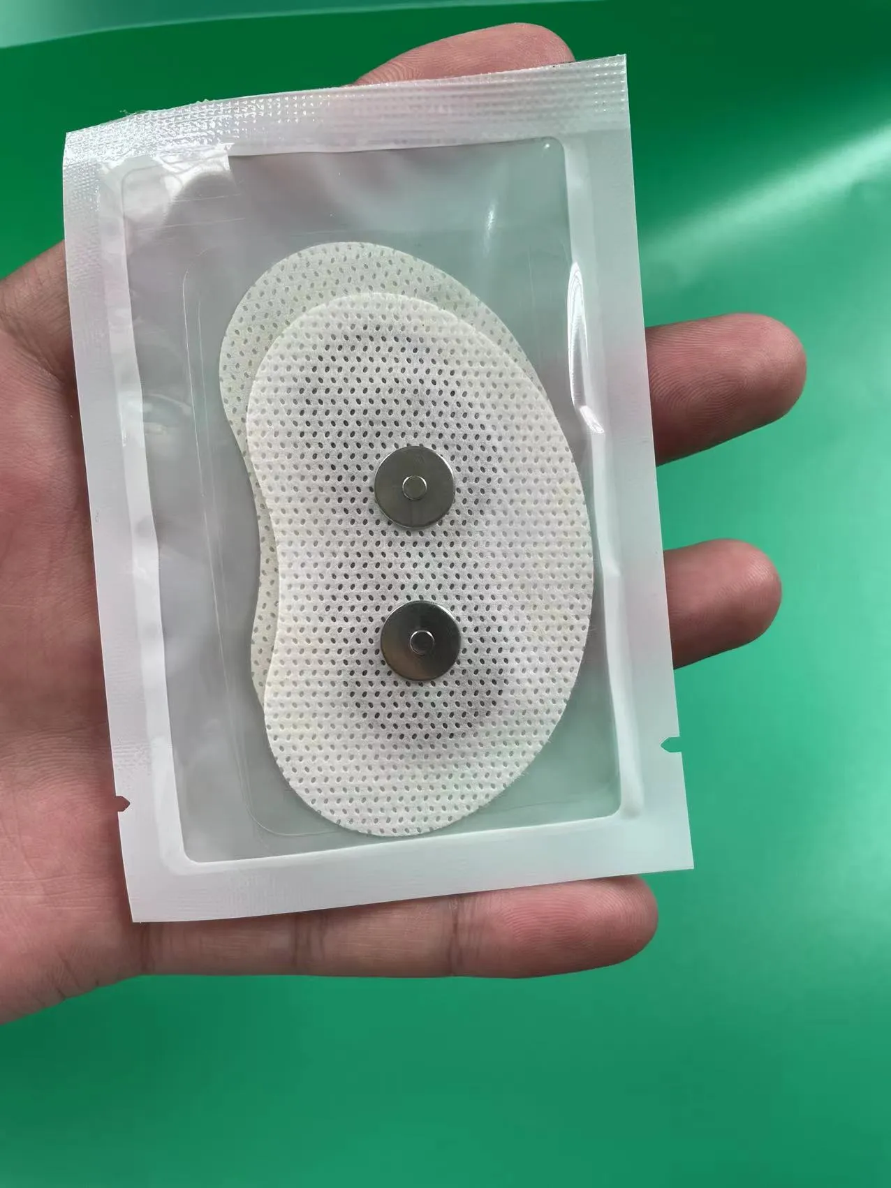 Vervangende geleidende strips elektroden gelkussen voor slimme elektrische spierstimulatie snurk de kin keel anti snurkende apparaten