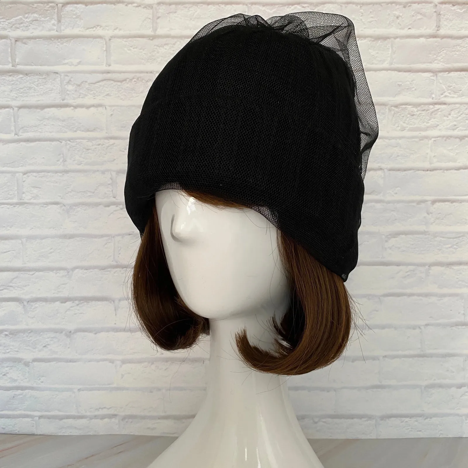 Berretti Beanie/Skull Cappello invernale da donna semplice giapponese di alta qualità 55-60cm Berretto in lana a rete Cappello lavorato a maglia 231102