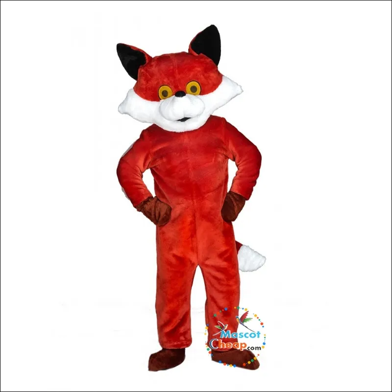 Costume da mascotte di volpe rossa di Halloween, coniglietto pasquale, costume in peluche, costume a tema, pubblicità, costume da festa di compleanno