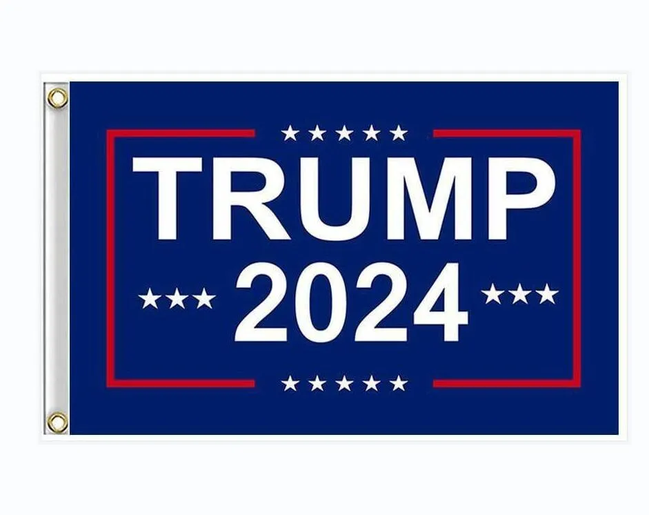 90*150cm 2024アメリカ大統領選挙旗ポリエステルブルーブラックバナーアメリカ投票旗カニエトランプテイラー