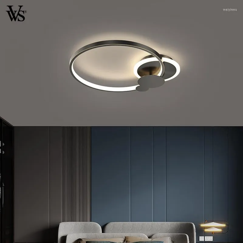 Plafoniere VVS Modern H65 All Cooper Lampadario a luce dorata per camera da letto Soggiorno Dimmerabile Decorazione domestica classica Apparecchi a led