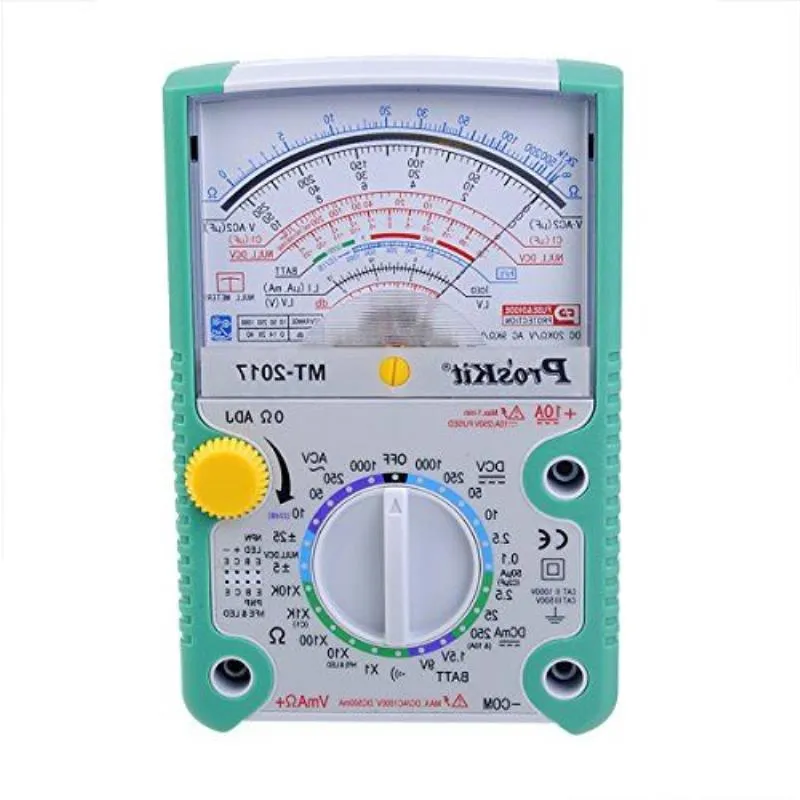 Freeshipping High Quality Proskit MT-2017 AC/DC LCD Protective Function Analog Multimeter Free Shipping Qidmb