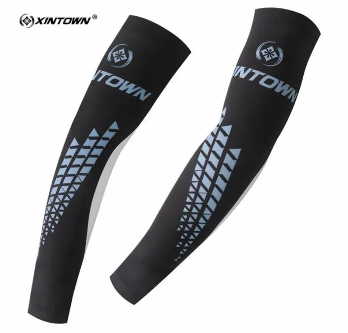 Män andas Cycling Arm Warmers MTB utomhus sport basket baseball armleeve outfit armband manguitos arm armers4700773