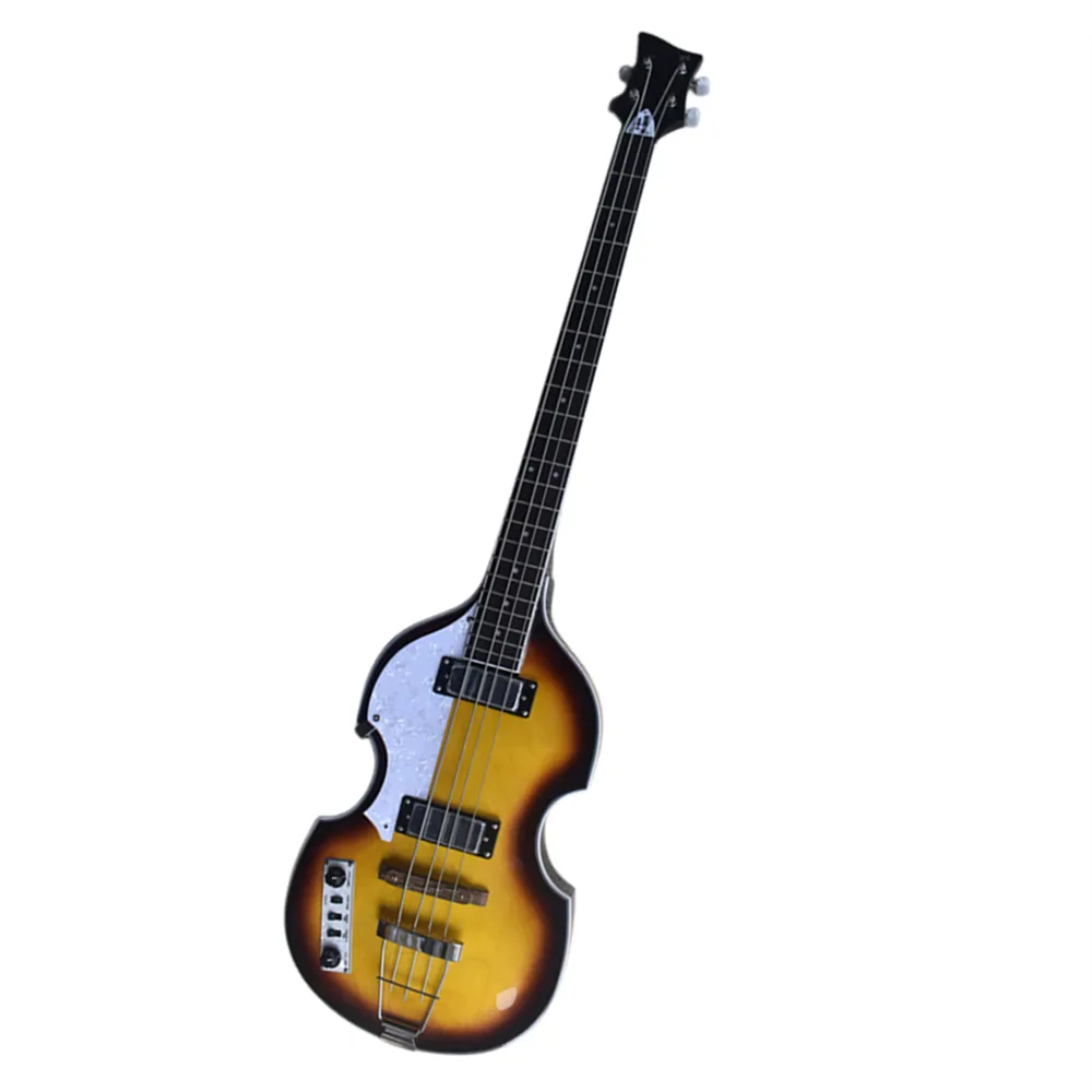 Vänsterhänt 4 strängar Electric Bass Guitar med Chrome Hardware Erbjudande logotyp/färg Anpassa