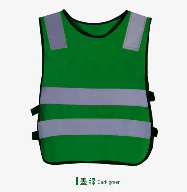 Barnens säkerhetskläder reflekterande västbarn Proof Vests Hög Synlighet VARNING PACKWACK Vest Safety Construction Tools ZZ