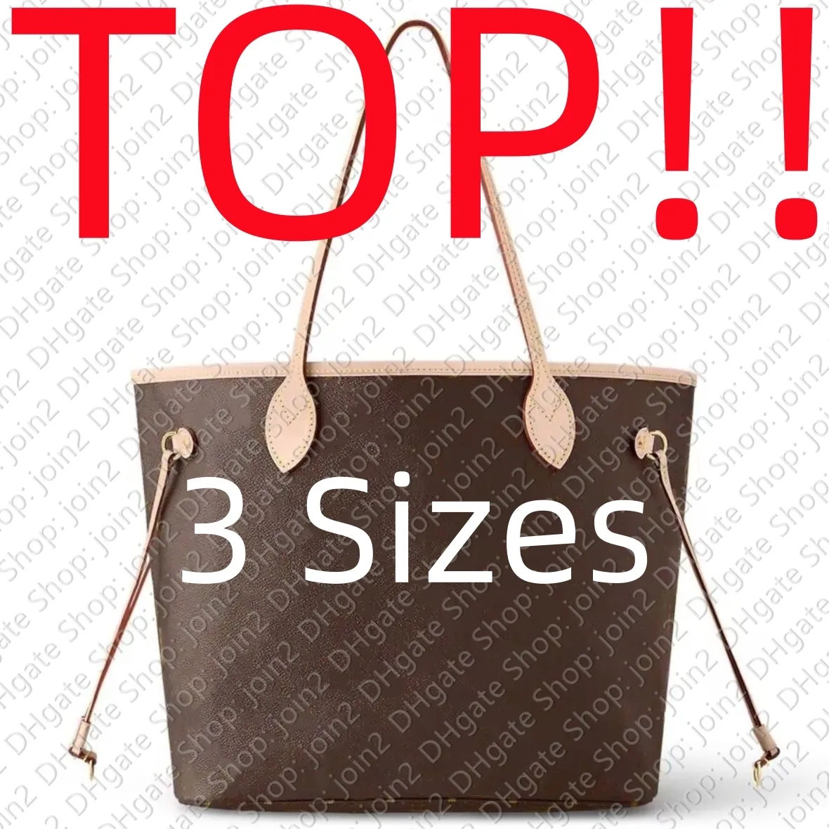 TOP. M40990 NF. SHOPPING BAG PM MM GM Designer Women Baby Outdoor Beach Tote Shoulder Diaper Toilet Bag Mini Pochette Accessoires Toiletry Pouch