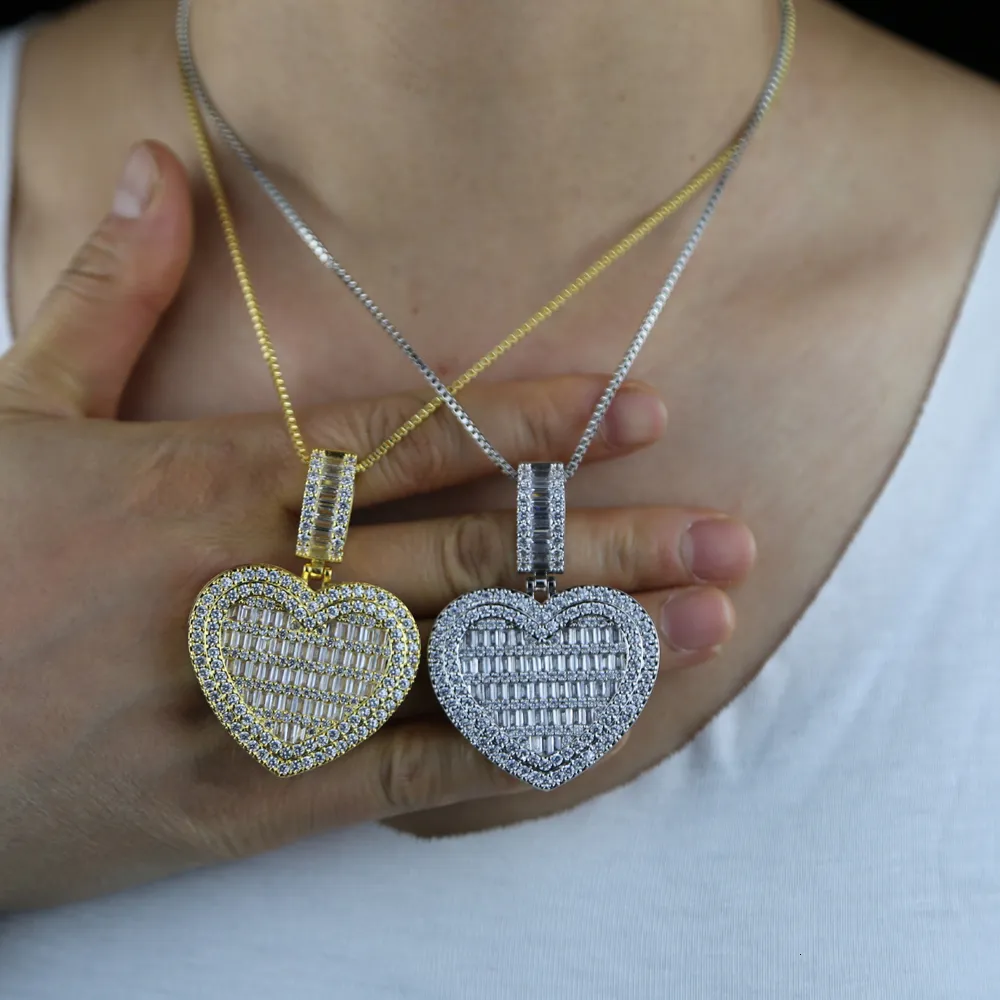 Stainless Steel Horizontal Bar Heart Choker Necklace - CZ Promise Collar For Women, 16 Inch + 2 Inch Extender
