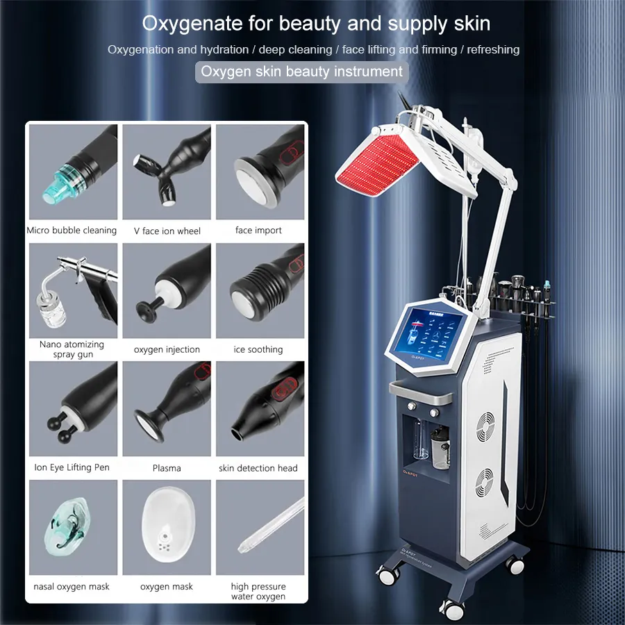 DHgate.com:SPA Water Oxygen Jet Peel Machine with Skin Analysis Hydra ...