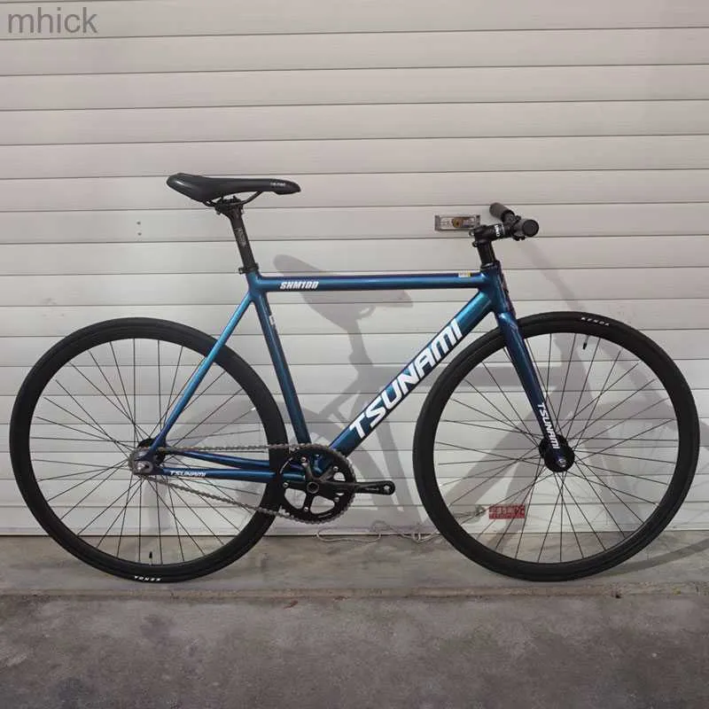 Bisiklet pedalları 700c yarış pisti bisiklet tsunami snm100 fixie bisiklet tek hızlı sabit dişli bisiklet alüminyum alaşım çerçeve 49cm 52cm 55cm 58cm 3m411