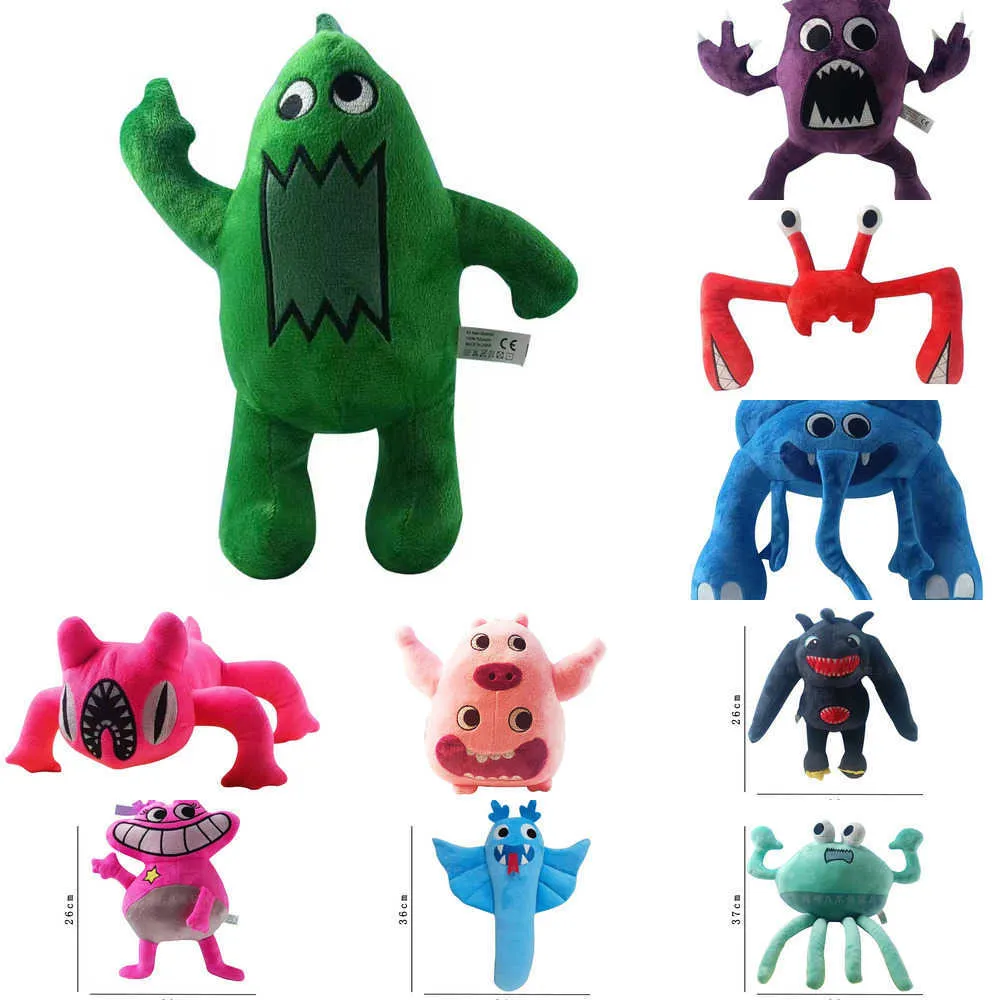 Lustiger Garten von Banban Plüschtiere Cartoon-Spielfigur Puppe Kawaii Monster weiche Stofftier-Spielzeugpuppen für Kindergeburtstagsgeschenke