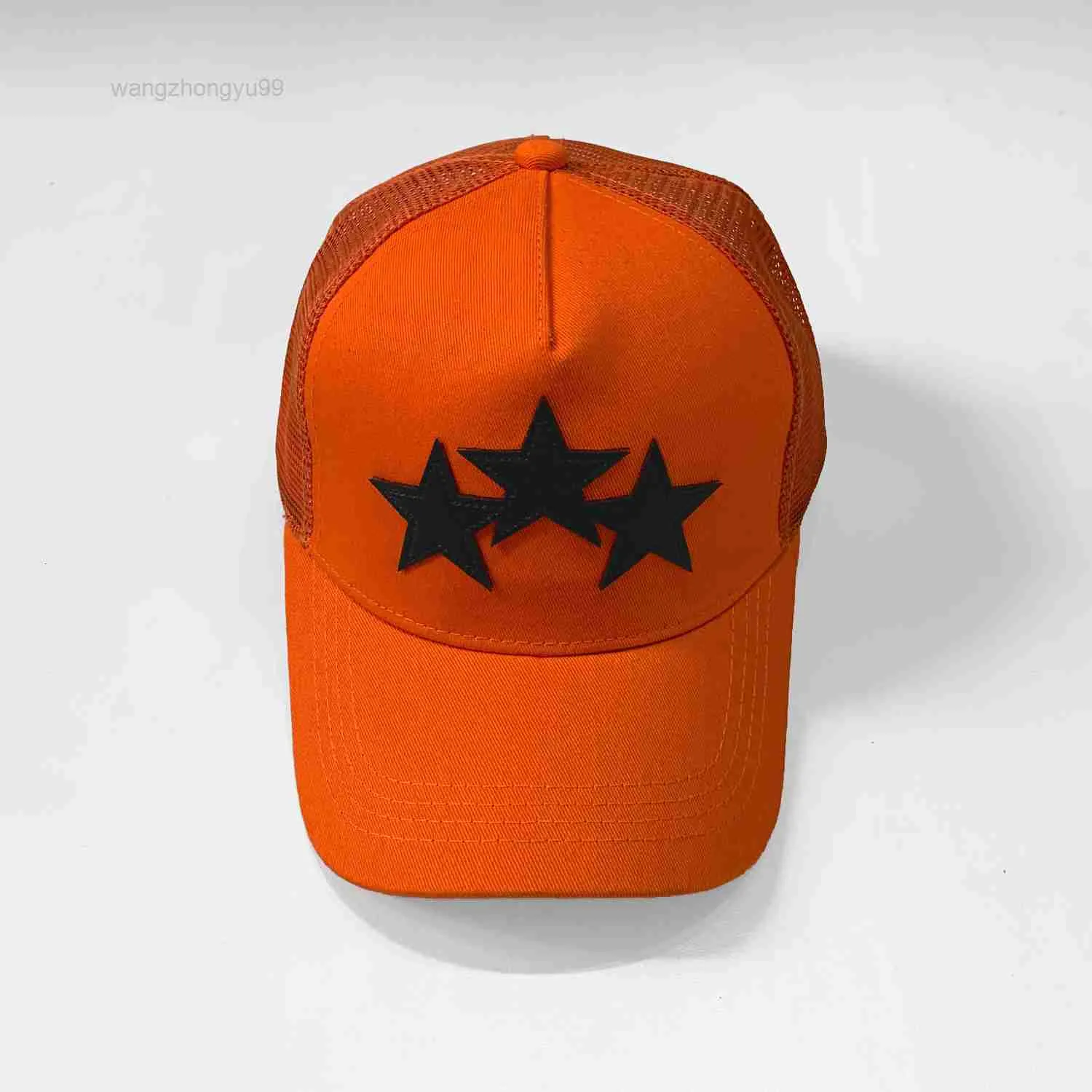 Summer Street 3 Stars Ball Caps Cappello Graffiti Lettering casual Baseball a tesa curva per uomo e donna Stampa di lettere con