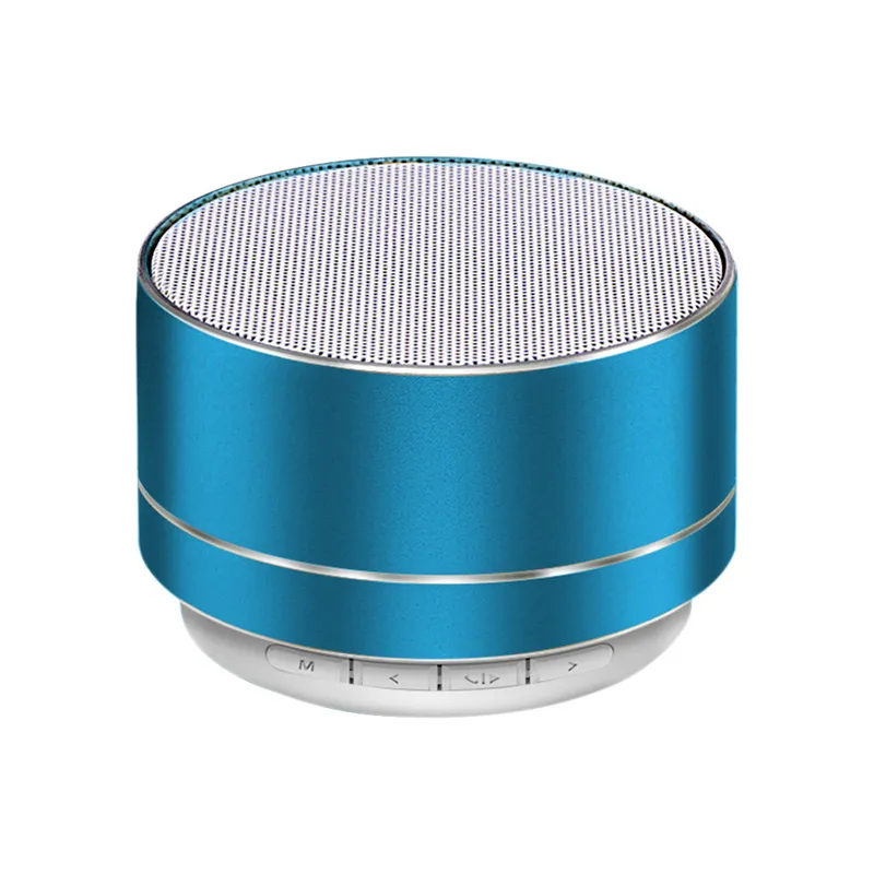 A10 Wireless Bluetooth -luidspreker Kleine stalen pistool Subwoofer Portable Mini -cadeaubon U Disk TF Outdoor