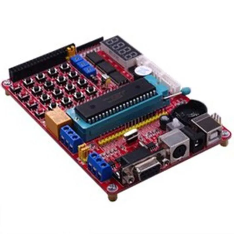 PIC Microcontroller Development Board Kit - PIC16F877A IC Programmer ...