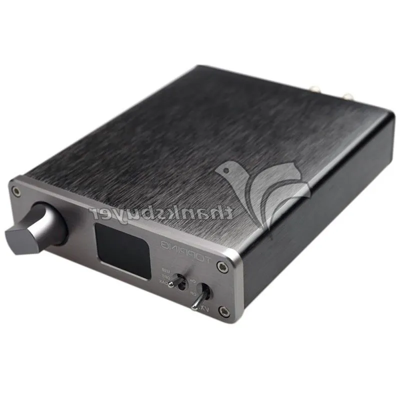 Freeshipping 2x40W 2CH 24bit 192kHz Amplificador Digital HIFI Amplificador de Áudio Suporte USB Coaxial Fibra Óptica Faxkp