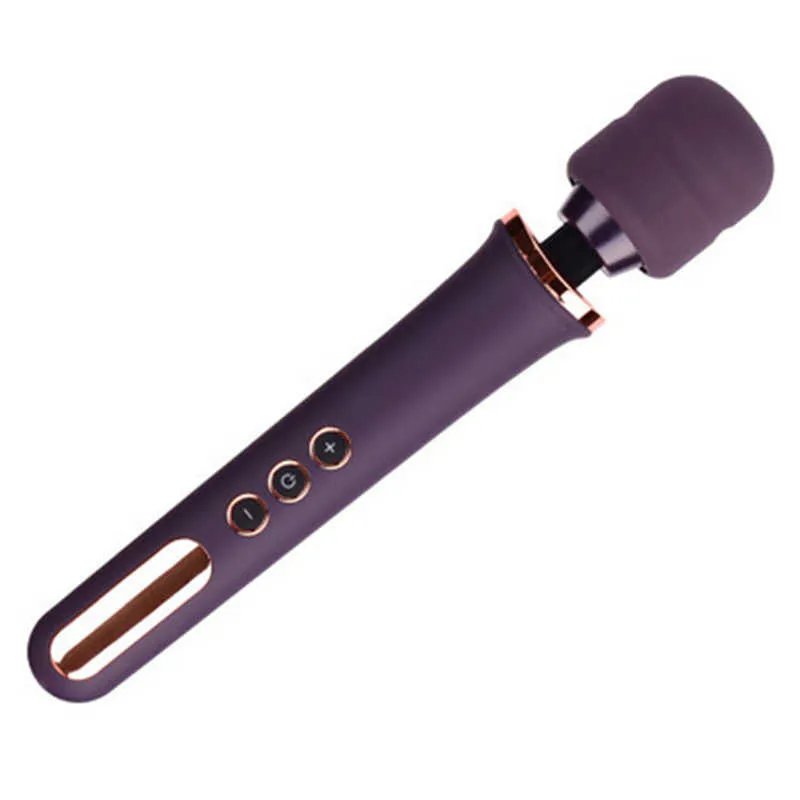 Usb Charging Silica Gel Induces Av Stick High Frequency Vibration Massage to Flirt with Female Masturbator_voghion.com