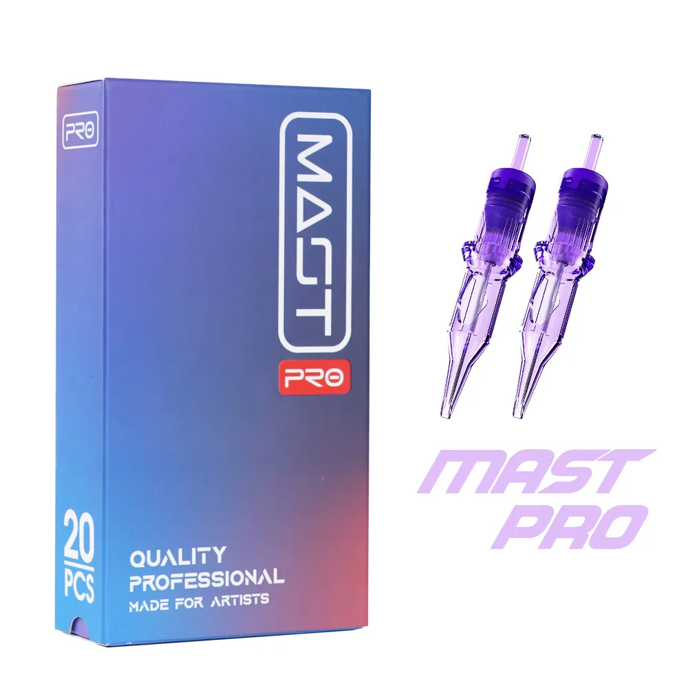 Mast Pro Cartridges Tattoo Tattoo 20 PCS Round Liners Needles #08 #10 #12 for Liner 1-Pro-RL