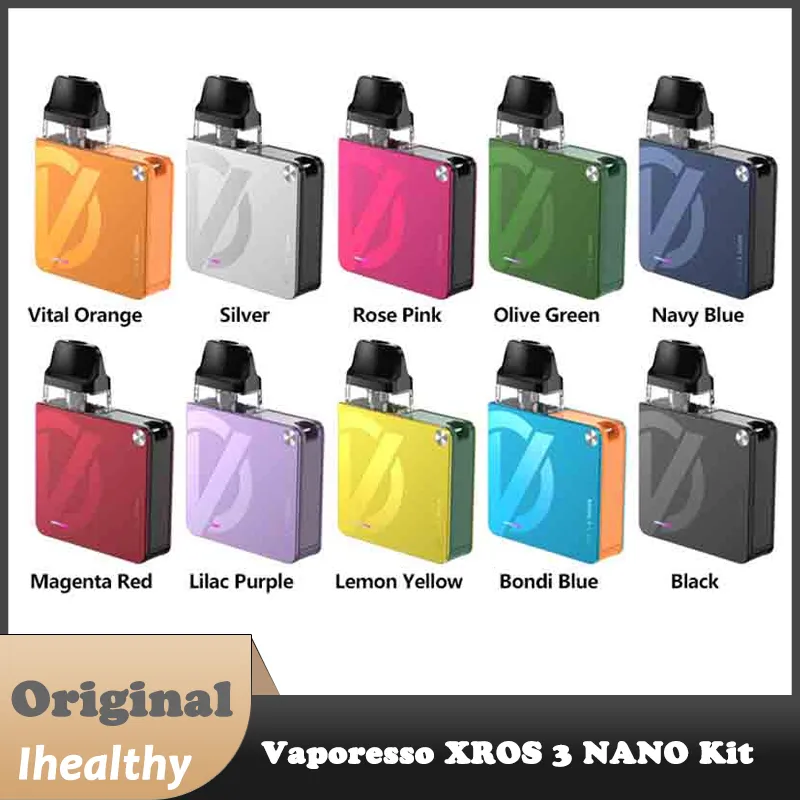 Vaporesso Xros 3 Zestaw nano z 2 ml pustej kaseta strąka 0,6OHM/0,8OHM Cewka