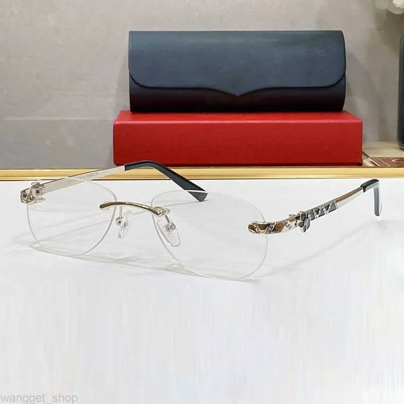 Óculos de designer de molduras pequenas para mulheres óculos de sol de moda de aço inoxidável Oval Eyewear Sport