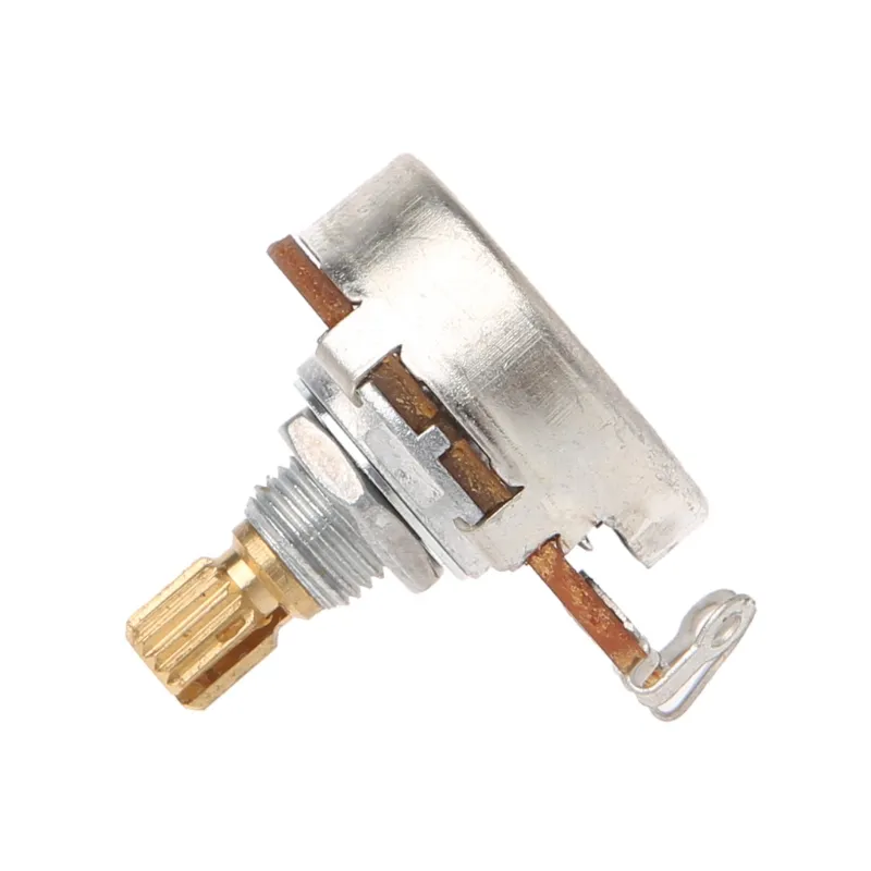 B250K/A250K Cts Potentiomètre Cannelé Pot Guitare Électrique Basse Effet Amp Tone Volume Pièces Pédale Alpha