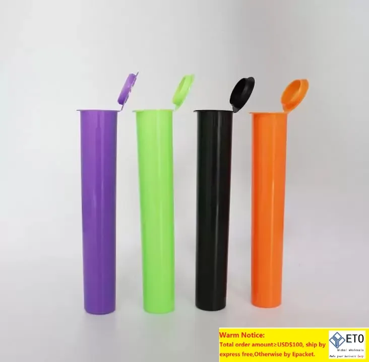 Verpakkingsflessen kinderbestendige plastic knijpen plasticpop bovenste deksels pre -roll verpakking gewrichtsmoes flacon buizen