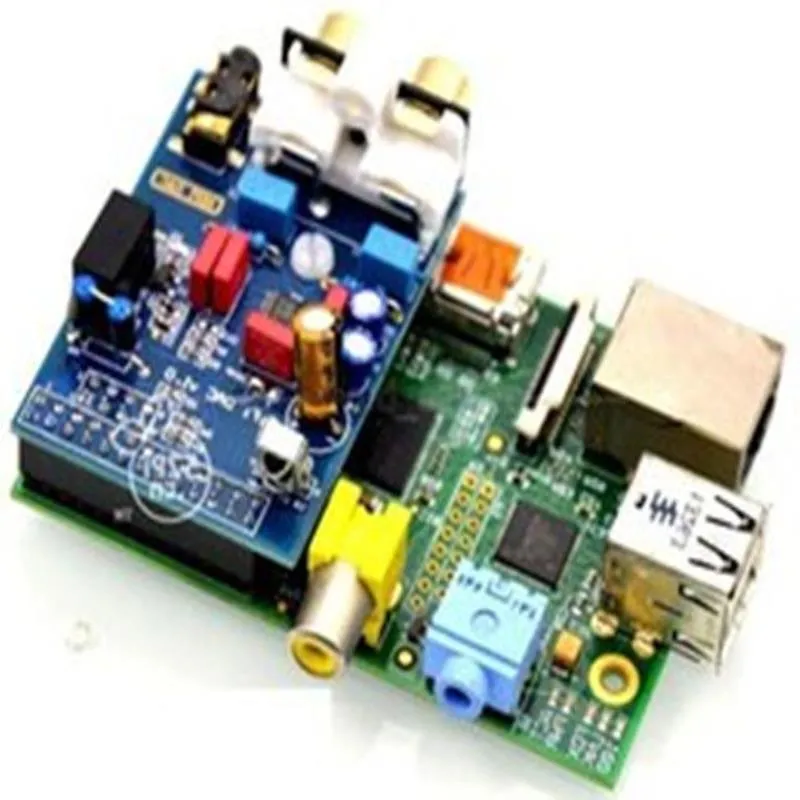 Circuits intégrés DAC Carte son HIFI Interface I2S Module PCM5102A pour Raspberry Pi B Version RPI B Gcjgn