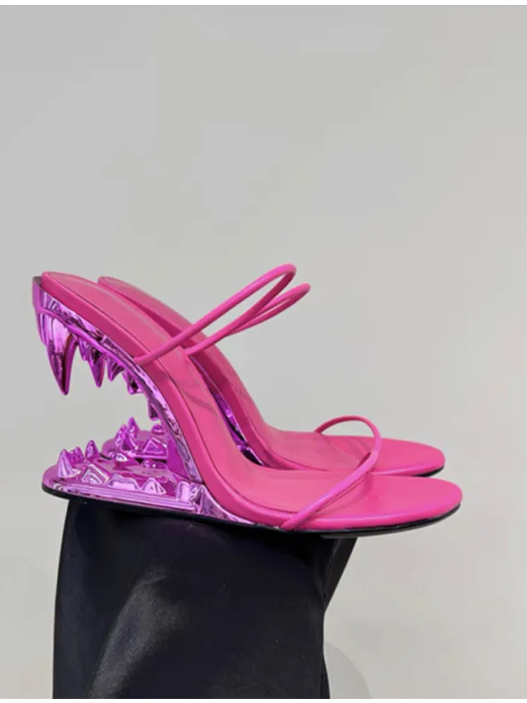Sandali Estivi Donna HEVA Con Cinghie Elastiche – Piatti E Comodi Con Plantare Memory Foam – Perfetti Per Matrimoni E Tempo Libero - 4