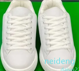 Freizeitschuhe für Damen und Herren, gepolsterter Leder-Schnür-Sneaker, Kalbsleder, weich, bequem, flache Gummi-Außensohle, Sneaker, Outdoor-Plattform, Schuhgröße