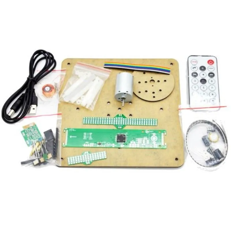 Rotating Led Kit Wholesale DIY Biaxial 3D Rotating LED... From Allmall, $61.75 | DHgate.Com