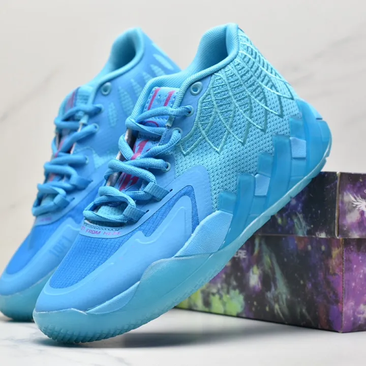 Iridescent Galaxy Basketball Shoes - Mens & Womens Sports