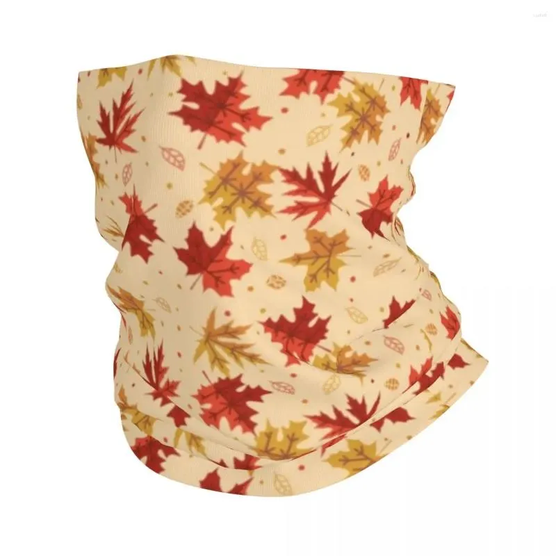 Lenços padrão bandana pescoço capa impressa folhas máscara cachecol multifuncional bandana pesca para homens mulheres adultos à prova de vento