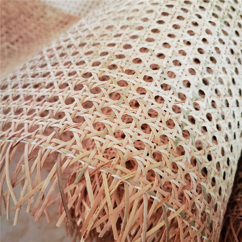 100CM Wide Natural Rattan Cane Webbing Sheets Really Indonesian