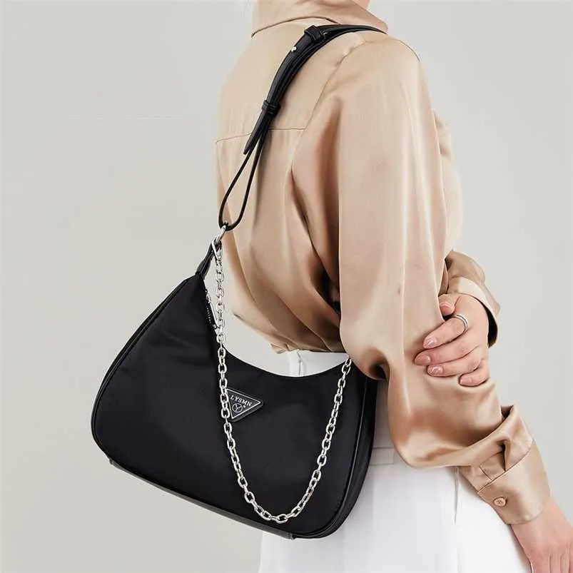 Дизайнерская сумка High Beauty Saimani Light Luxury Classic Oxford Fabric Big Bag Корейская версия женская сумка подмышки SEN SEN SENG SECK SAGG SAGBOD