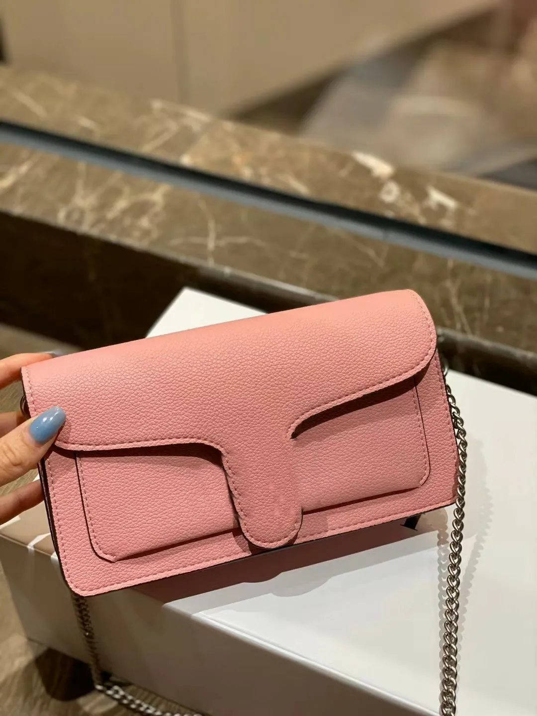 Tabby polished small flap bag handbag new arrivals