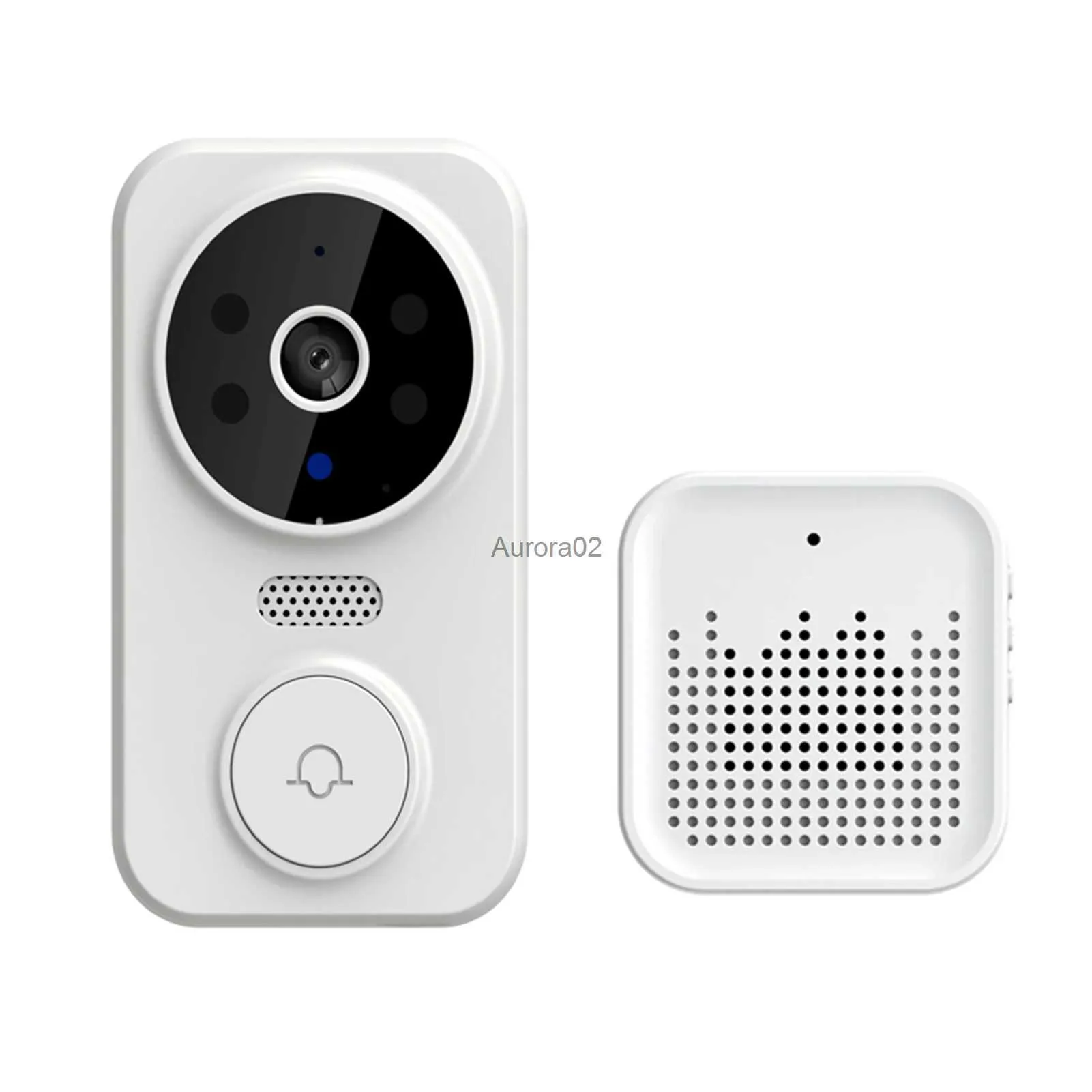 Doorbells Smart Video Doorbell Wireless HD Camera Pir Motion Detection IR Alarm Security Door Bell Wi-Fi Intercom For Home Apartment YQ231111