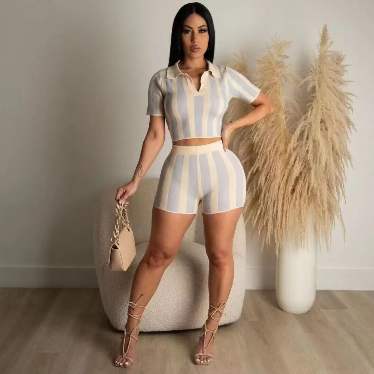 Womens casual cheap short sets