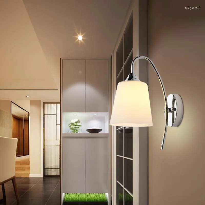 Muurlamp Chinese stijl woonkamer moderne minimalistische slaapkamer bedkamer bedacht trappen tv -achtergrondlampen