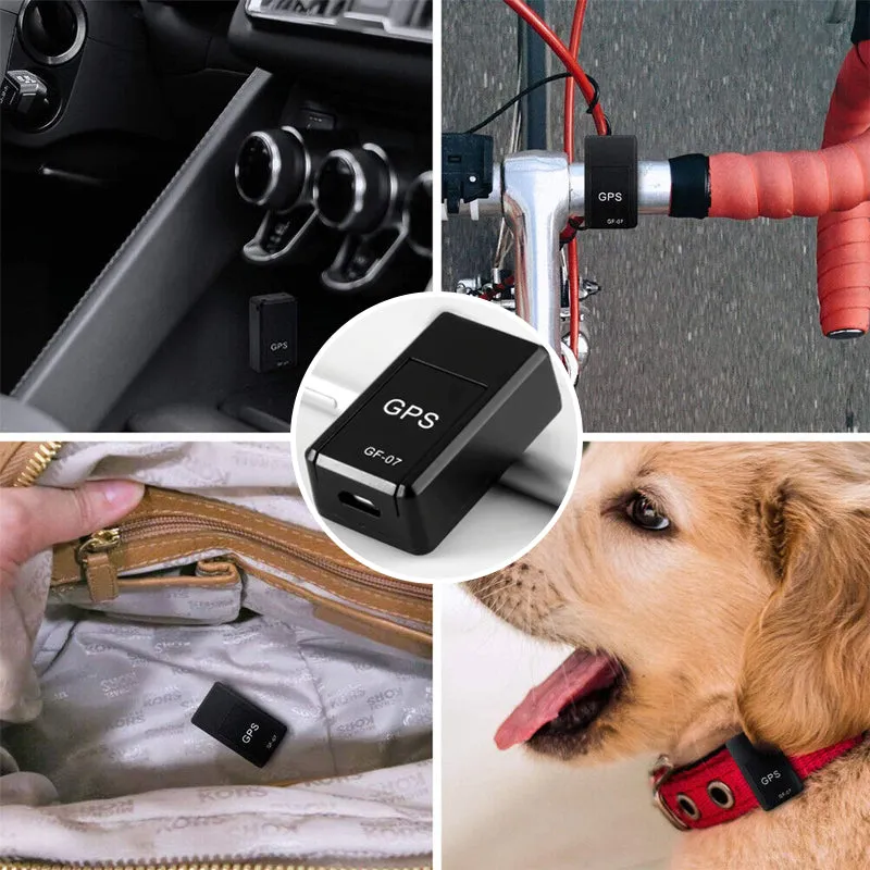 Magnetic Mini GPS Tracker Real Time Car Locator Anti Theft GSM GPRS ...