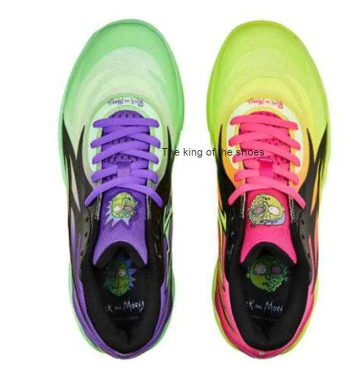 MB.01shoesKids LaMelo Ball MB01 MB02 Rick Morty Shoes Mens Grade school Scarpe da basket in vendita Scarpe sportive Trainner Sneakers US4-US12