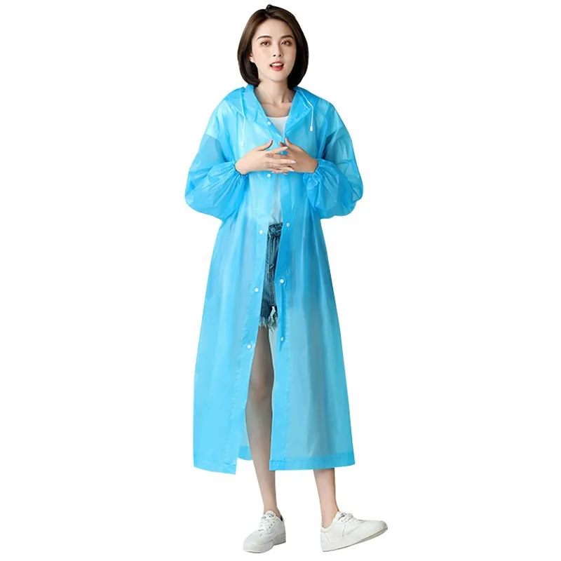Lot De 2 Ponchos De Pluie Réutilisables En EVA - Imperméables Pour Festival, Randonnée