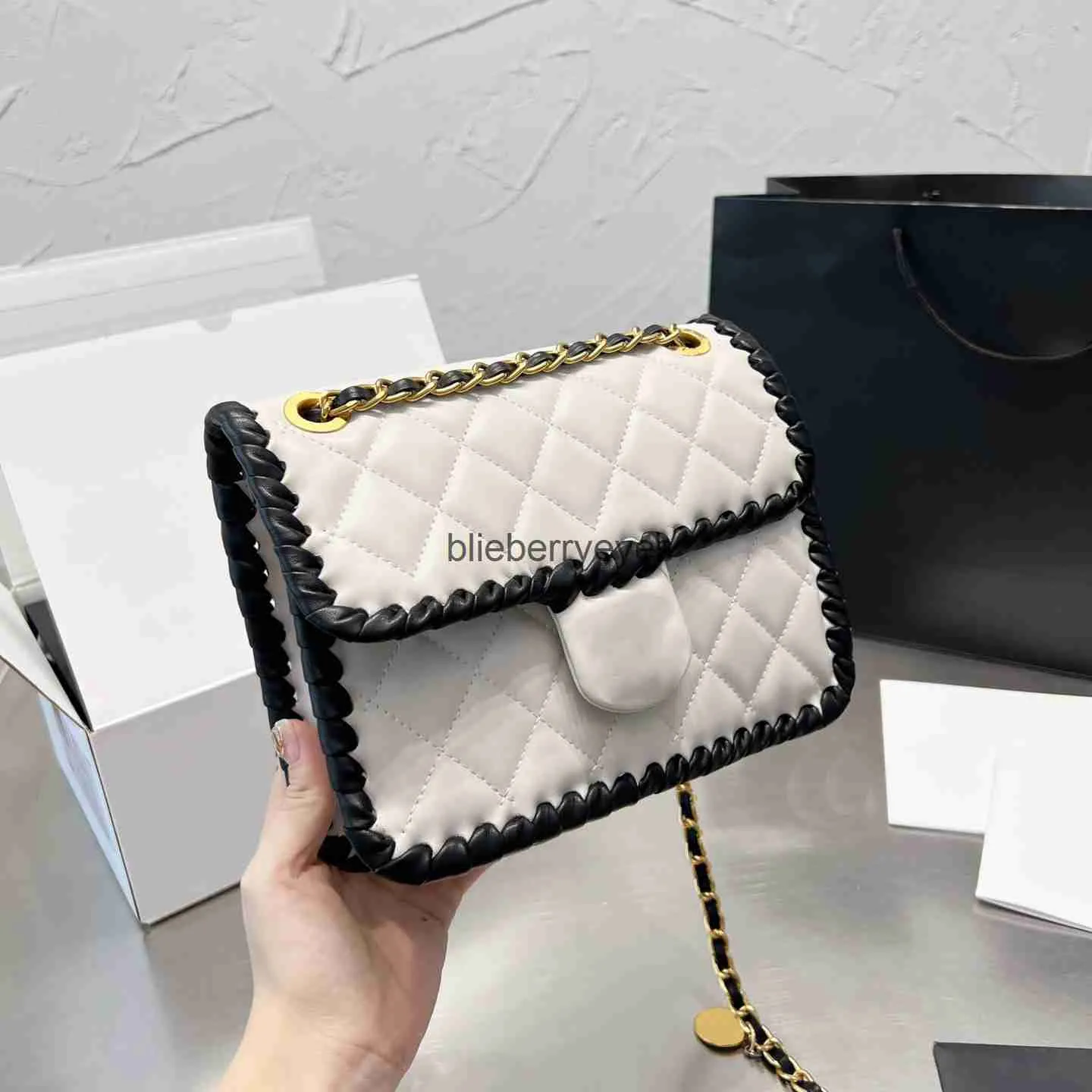 Umhängetaschen Soulder Designer Fasion Damen Lady Bag Luxuries Cainbag Classic Flap Soulder-bag Boxblieberryeyes